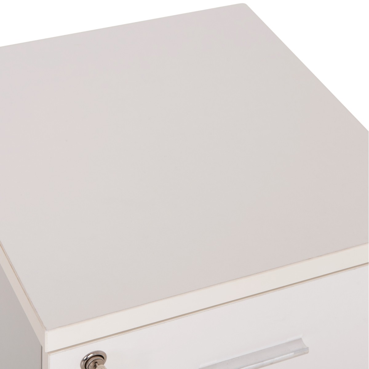 ΣΥΡΤΑΡΙΕΡΑ ΓΡΑΦΕΙΟΥ ΜΕ ΚΛΕΙΔΑΡΙΑ VANCE HM2159 ΛΕΥΚΗ ΜΕΛΑΜΙΝΗ-ΡΟΔΑΚΙΑ 39x40x60Υεκ.