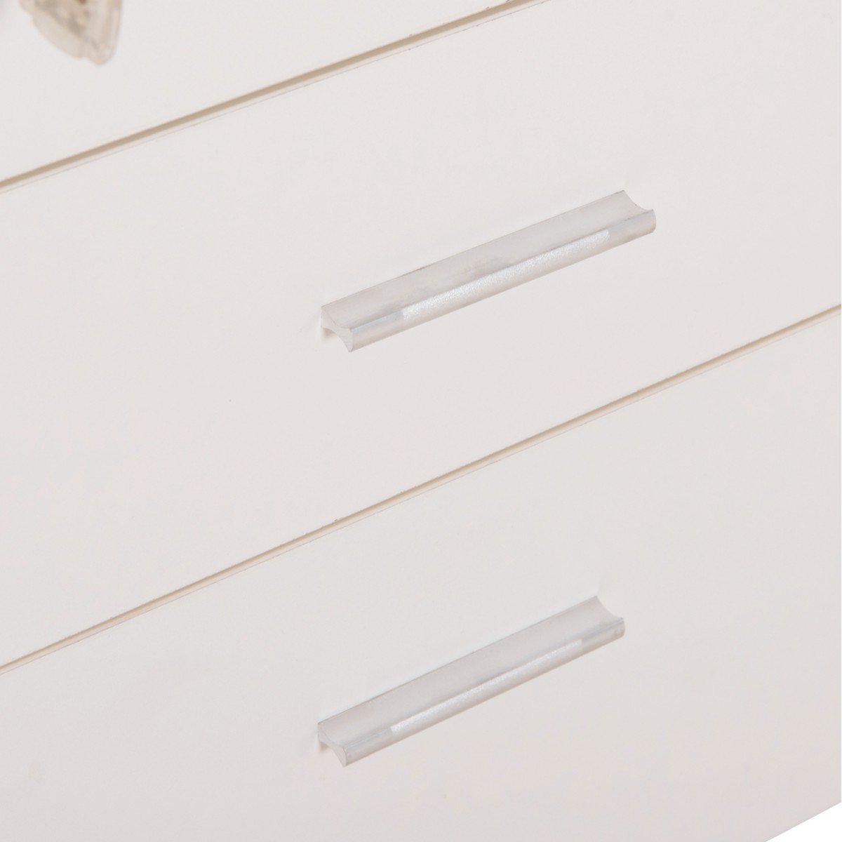 ΣΥΡΤΑΡΙΕΡΑ ΓΡΑΦΕΙΟΥ ΜΕ ΚΛΕΙΔΑΡΙΑ VANCE HM2159 ΛΕΥΚΗ ΜΕΛΑΜΙΝΗ-ΡΟΔΑΚΙΑ 39x40x60Υεκ.