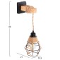 ΑΠΛΙΚΑ ΤΟΙΧΟΥ KINAN HM4466 ΜΕΤΑΛΛΟ-ΣΧΟΙΝΙ 15,5x21x44Υεκ.