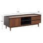 ΕΠΙΠΛΟ ΤΗΛΕΟΡΑΣΗΣ VEEN HM9741 MDF ΜΕ ΚΑΠΛΑΜΑ ΚΑΡΥΔΙΑΣ-ΚΑΡΥΔΙ&ΣΚΟΥΡΟ ΓΚΡΙ 170x40x50Υ