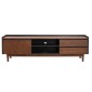 ΕΠΙΠΛΟ ΤΗΛΕΟΡΑΣΗΣ VEEN HM9741 MDF ΜΕ ΚΑΠΛΑΜΑ ΚΑΡΥΔΙΑΣ-ΚΑΡΥΔΙ&ΣΚΟΥΡΟ ΓΚΡΙ 170x40x50Υ