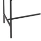 ΣΕΤ ΤΡΑΠΕΖΑΡΙΑ ΜΠΑΡ 5ΤΜΧ BOXY HM9882.13 ΜΑΥΡΟ ΜΕΤΑΛΛΟ-ΜΕΛΑΜΙΝΗ ΜΑΥΡΟ ΜΑΡΜΑΡΟ