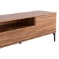 ΕΠΙΠΛΟ ΤΗΛΕΟΡΑΣΗΣ ΣΕΙΡΑ HARRY HM18008.01 ΜΕΛΑΜΙΝΗ ΦΥΣΙΚΟ ΞΥΛΟΥ-ΜΑΥΡΟ 200x40x47,5Υεκ.