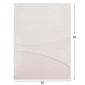 ΠΙΝΑΚΑΣ ΟΡΘΟΓΩΝΙΟΣ ΣΕΙΡΑ SANTORINI HM4510 MDF ΣΕ ΥΠΟΛΕΥΚΟ ΧΡΩΜΑ 60x4(πάχος)x80Υεκ.
