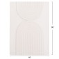ΠΙΝΑΚΑΣ ΟΡΘΟΓΩΝΙΟΣ ΣΕΙΡΑ SANTORINI HM4523 MDF ΣΕ ΥΠΟΛΕΥΚΟ ΧΡΩΜΑ 60x4(πάχος)x80Υεκ.
