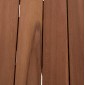 ΕΠΙΦΑΝΕΙΑ ΤΡΑΠΕΖΙΟΥ ΣΤΡΟΓΓΥΛΗ HM18133 ΞΥΛΟ TEAK--ΦΥΣΙΚΟ Φ70x4(πάχος)εκ.