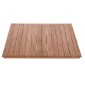 ΕΠΙΦΑΝΕΙΑ ΤΡΑΠΕΖΙΟΥ ΤΕΤΡΑΓΩΝΗ HM18136 ΞΥΛΟ TEAK--ΦΥΣΙΚΟ 70x70x4(πάχος)εκ.