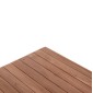 ΕΠΙΦΑΝΕΙΑ ΤΡΑΠΕΖΙΟΥ ΤΕΤΡΑΓΩΝΗ HM18136 ΞΥΛΟ TEAK--ΦΥΣΙΚΟ 70x70x4(πάχος)εκ.