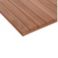 ΕΠΙΦΑΝΕΙΑ ΤΡΑΠΕΖΙΟΥ ΤΕΤΡΑΓΩΝΗ HM18136 ΞΥΛΟ TEAK--ΦΥΣΙΚΟ 70x70x4(πάχος)εκ.