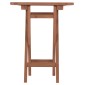 ΤΡΑΠΕΖΙ ΣΚΗΝΟΘΕΤΗ ΤΕΤΡΑΓΩΝΟ ERIS HM18118 ΞΥΛΟ TEAK--ΦΥΣΙΚΟ 60x60x75Υεκ.