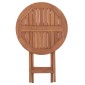 ΤΡΑΠΕΖΙ ΣΚΗΝΟΘΕΤΗ ΣΤΡΟΓΓΥΛΟ ERIS HM18119 ΞΥΛΟ TEAK--ΦΥΣΙΚΟ Φ60x75Υεκ.