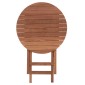 ΤΡΑΠΕΖΙ ΣΚΗΝΟΘΕΤΗ ΣΤΡΟΓΓΥΛΟ HEIDEL HM18120 ΞΥΛΟ TEAK--ΦΥΣΙΚΟ Φ60x75Υεκ.