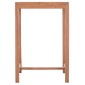 ΤΡΑΠΕΖΙ ΜΠΑΡ ΤΕΤΡΑΓΩΝΟ PRESSCOT HM18113 ΞΥΛΟ TEAK ΣΕ ΦΥΣΙΚΟ 70x70x105Υεκ.