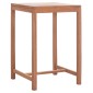 ΤΡΑΠΕΖΙ ΜΠΑΡ ΤΕΤΡΑΓΩΝΟ PRESSCOT HM18113 ΞΥΛΟ TEAK ΣΕ ΦΥΣΙΚΟ 70x70x105Υεκ.