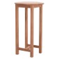 ΤΡΑΠΕΖΙ/ΣΤΑΝΤ ΜΠΑΡ ΣΤΡΟΓΓΥΛΟ PRESSCOT HM18114 ΞΥΛΟ TEAK--ΦΥΣΙΚΟ Φ60x105Υεκ.