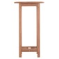 ΤΡΑΠΕΖΙ/ΣΤΑΝΤ ΜΠΑΡ ΣΤΡΟΓΓΥΛΟ PRESSCOT HM18114 ΞΥΛΟ TEAK--ΦΥΣΙΚΟ Φ60x105Υεκ.