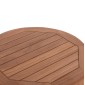 ΤΡΑΠΕΖΙ/ΣΤΑΝΤ ΜΠΑΡ ΣΤΡΟΓΓΥΛΟ PRESSCOT HM18114 ΞΥΛΟ TEAK--ΦΥΣΙΚΟ Φ60x105Υεκ.