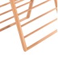 ΔΙΑΚΟΣΜΗΤΙΚΗ ΚΡΕΜΑΣΤΡΑ ΔΑΠΕΔΟΥ METIC HM18139 ΞΥΛΟ TEAK ΣΕ ΦΥΣΙΚΟ 70x70x102,5Υεκ.