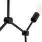 ΦΩΤΙΣΤΙΚΟ ΟΡΟΦΗΣ 3-ΦΩΤΟ LIGHTY HM7404.11 ΜΕΤΑΛΛΟ ΣΕ ΜΑΥΡΟ 52x5x48Υεκ.