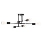 ΦΩΤΙΣΤΙΚΟ ΟΡΟΦΗΣ ΠΟΛΥΦΩΤΟ LIGHTY HM7427.11 ΜΕΤΑΛΛΟ ΣΕ ΜΑΥΡΟ 51x51x23Υεκ.