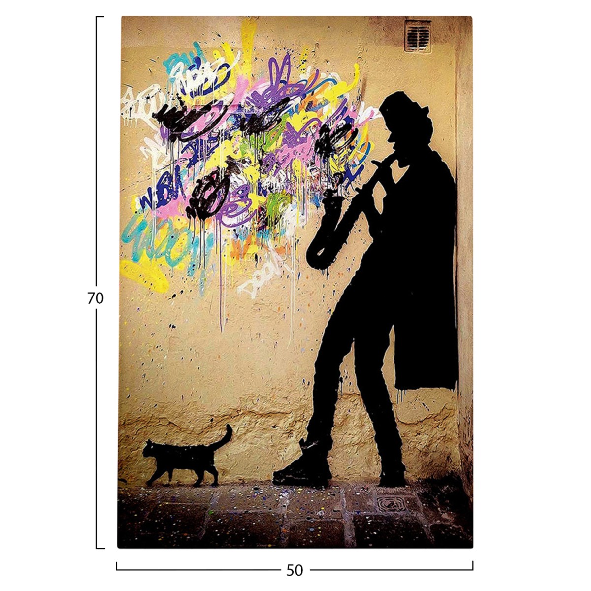 ΠΙΝΑΚΑΣ TOIXOY ΣΕΙΡΑ GOBI HM4819 ΕΚΤΥΠΩΜΕΝΟΣ ΚΑΜΒΑΣ 50x3(πάχος)x70Yεκ.