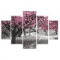 ΠΙΝΑΚΑΣ ΠΕΝΤΑΠΤΥΧΟ MDF BLOOMING TREE 82Χ56x3  HM7207.04