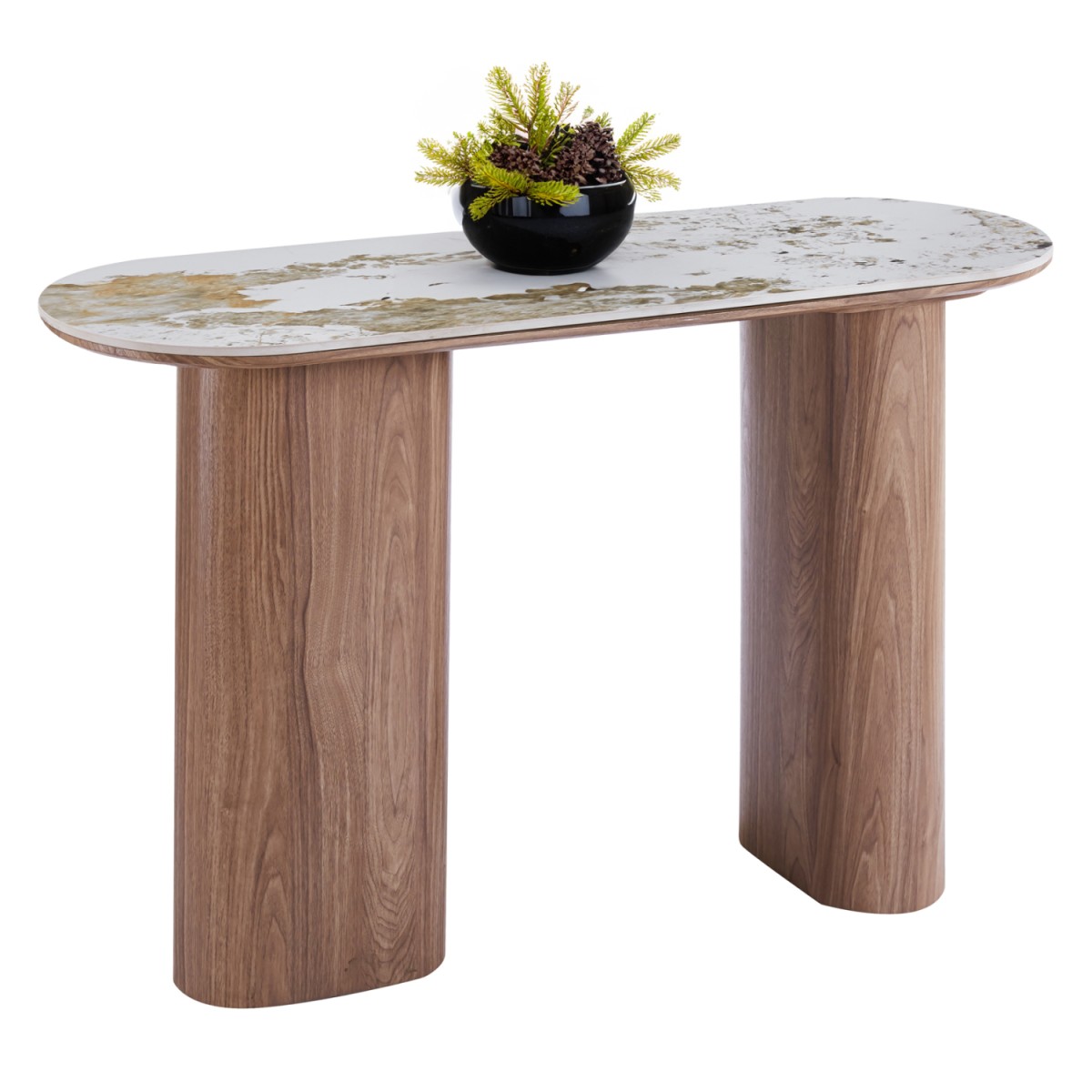 ΚΟΝΣΟΛΑ MARBLEX HM18446 ΚΕΡΑΜΙΚΟ TOP PANDORA--MDF ΠΟΔΙΑ 120x40x76Υεκ