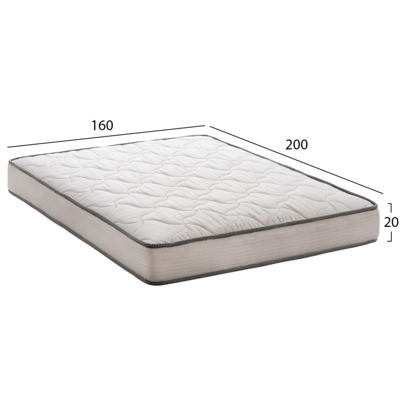 ΣΤΡΩΜΑ DREAMTOPIA ΣΕΙΡΑ ATLAS HM654.160 BONNELL SPRING 160x200x20Y εκ. ΣΤΡΩΜΑ DREAMTOPIA ΣΕΙΡΑ ATLAS HM654.160 BONNELL SPRING 160x200x20Y εκ.
