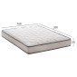 ΣΤΡΩΜΑ DREAMTOPIA ΣΕΙΡΑ ATLAS HM654.160 BONNELL SPRING 160x200x20Y εκ. ΣΤΡΩΜΑ DREAMTOPIA ΣΕΙΡΑ ATLAS HM654.160 BONNELL SPRING 160x200x20Y εκ.
