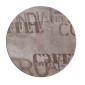 ΕΠΙΦΑΝΕΙΑ ΤΡΑΠΕΖΙΟΥ 710 WERZALIT Φ70  ΣΕ COFFEE BROWN ΧΡΩΜΑ HM5228.06