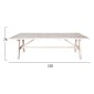 ΤΡΑΠΕΖΙ GROOVE HM9390.01 ΑΠΟ ΞΥΛΟ ΜΑΣΙΦ ΤΕΑΚ 220X100X78Υεκ.