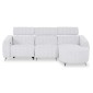 ΚΑΝΑΠΕΣ ΔΕΞΙΑ ΓΩΝΙΑ 3Θ ΜΕ RECLINE VALENTE HM3317.01R ΑΝΟΙΧΤΟ ΓΚΡΙ ΥΦΑΣΜΑ 275x160x104Yεκ