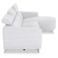 ΚΑΝΑΠΕΣ ΔΕΞΙΑ ΓΩΝΙΑ 3Θ ΜΕ RECLINE VALENTE HM3317.01R ΑΝΟΙΧΤΟ ΓΚΡΙ ΥΦΑΣΜΑ 275x160x104Yεκ