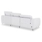 ΚΑΝΑΠΕΣ ΔΕΞΙΑ ΓΩΝΙΑ 3Θ ΜΕ RECLINE VALENTE HM3317.01R ΑΝΟΙΧΤΟ ΓΚΡΙ ΥΦΑΣΜΑ 275x160x104Yεκ