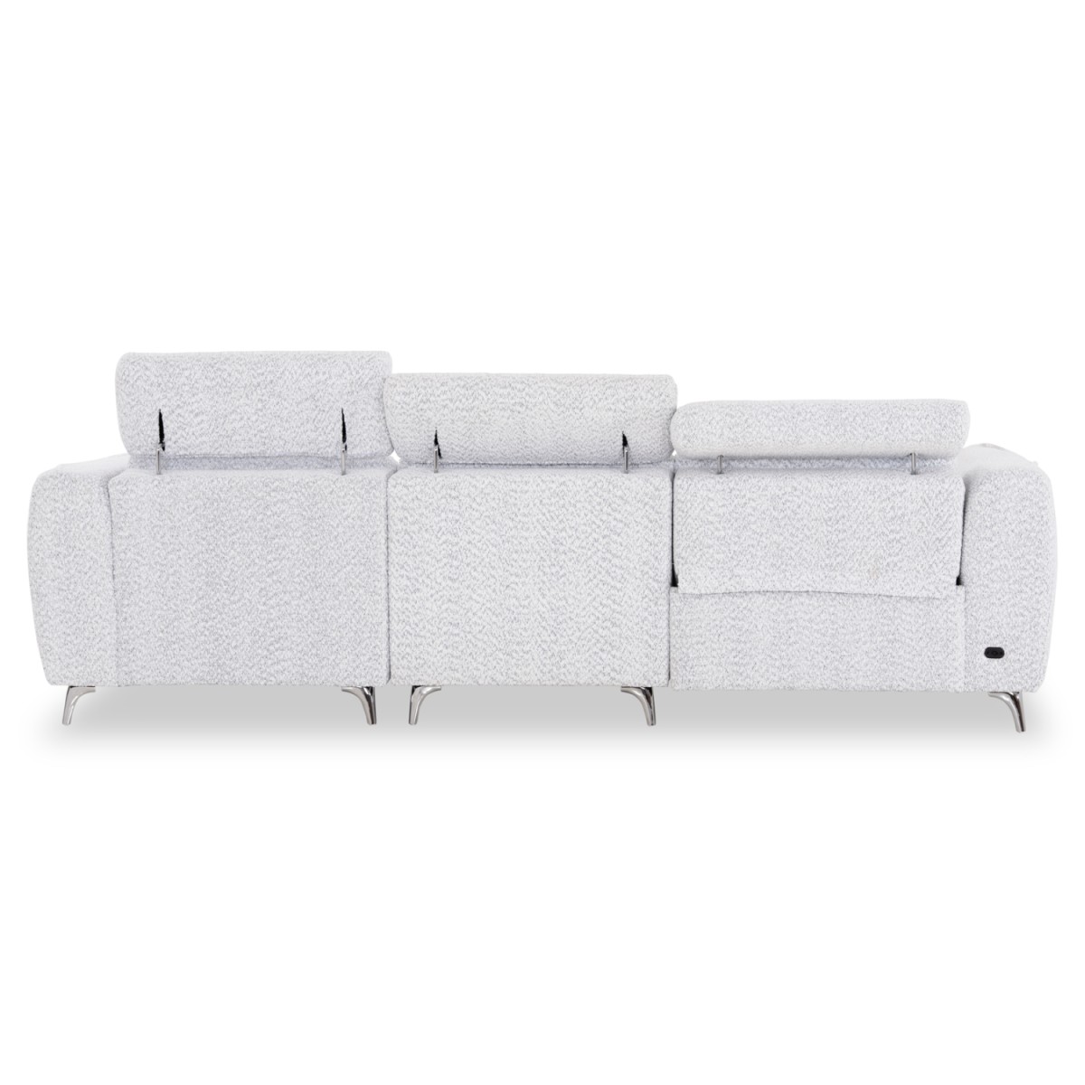 ΚΑΝΑΠΕΣ ΔΕΞΙΑ ΓΩΝΙΑ 3Θ ΜΕ RECLINE VALENTE HM3317.01R ΑΝΟΙΧΤΟ ΓΚΡΙ ΥΦΑΣΜΑ 275x160x104Yεκ