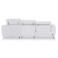 ΚΑΝΑΠΕΣ ΔΕΞΙΑ ΓΩΝΙΑ 3Θ ΜΕ RECLINE VALENTE HM3317.01R ΑΝΟΙΧΤΟ ΓΚΡΙ ΥΦΑΣΜΑ 275x160x104Yεκ