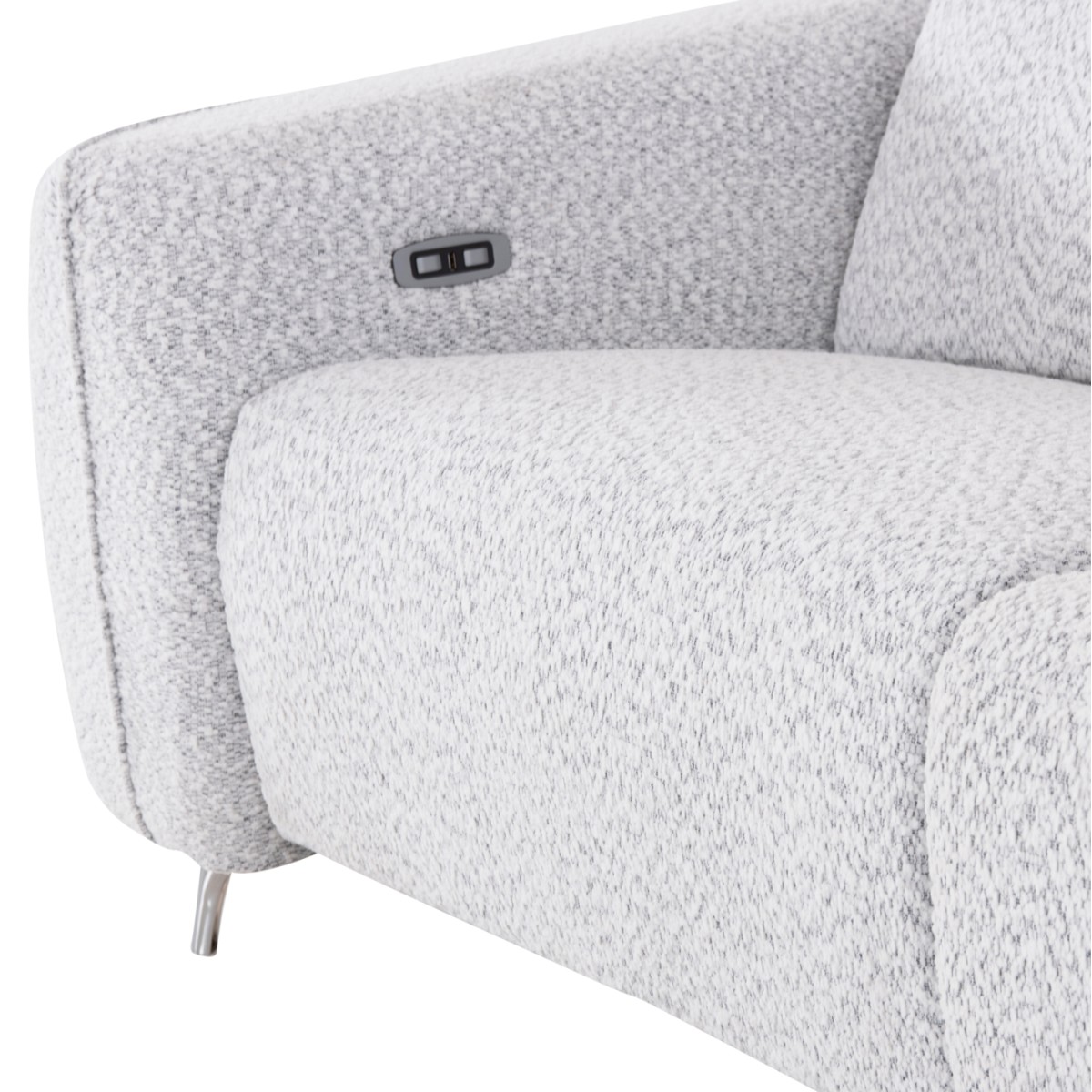 ΚΑΝΑΠΕΣ ΔΕΞΙΑ ΓΩΝΙΑ 3Θ ΜΕ RECLINE VALENTE HM3317.01R ΑΝΟΙΧΤΟ ΓΚΡΙ ΥΦΑΣΜΑ 275x160x104Yεκ
