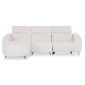 ΚΑΝΑΠΕΣ ΑΡΙΣΤΕΡΗ ΓΩΝΙΑ 3Θ ΜΕ RECLINE VALENTE HM3317.02L ΜΠΕΖ ΥΦΑΣΜΑ 275x160x104Yεκ