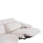 ΚΑΝΑΠΕΣ ΑΡΙΣΤΕΡΗ ΓΩΝΙΑ 3Θ ΜΕ RECLINE VALENTE HM3317.02L ΜΠΕΖ ΥΦΑΣΜΑ 275x160x104Yεκ