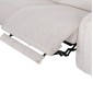 ΚΑΝΑΠΕΣ ΑΡΙΣΤΕΡΗ ΓΩΝΙΑ 3Θ ΜΕ RECLINE VALENTE HM3317.02L ΜΠΕΖ ΥΦΑΣΜΑ 275x160x104Yεκ