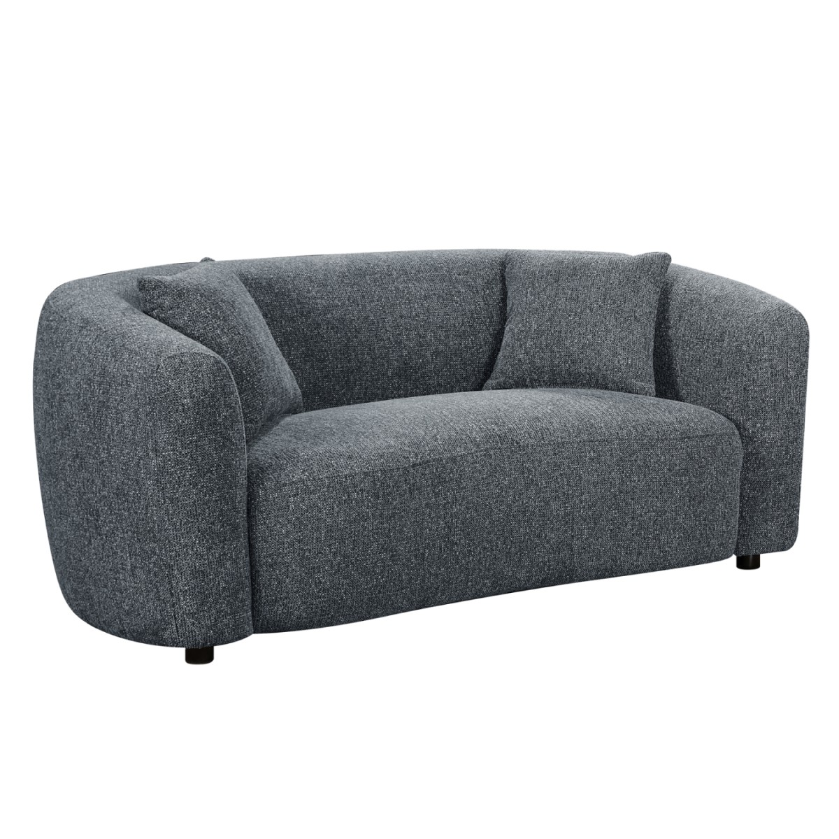 ΚΑΝΑΠΕΣ 2-ΘΕΣΙΟΣ NORD HM3322.01 ΓΚΡΙ ΥΦΑΣΜΑ 170x91x75Υεκ.