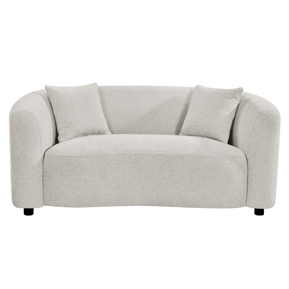 ΚΑΝΑΠΕΣ 2-ΘΕΣΙΟΣ NORD HM3322.02 ΑΝΟΙΧΤΟ ΜΠΕΖ ΥΦΑΣΜΑ 170x91x75Υεκ.