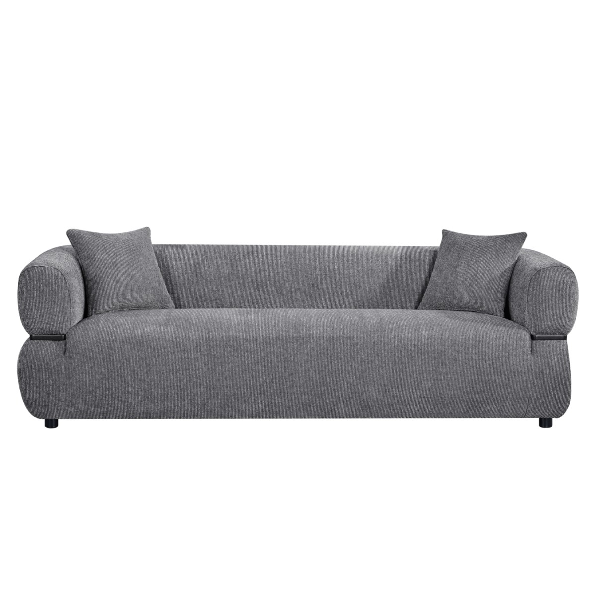 ΚΑΝΑΠΕΣ 3-ΘΕΣΙΟΣ ARCTIS HM3327.01 ΓΚΡΙ ΥΦΑΣΜΑ 229x88x88Υεκ.