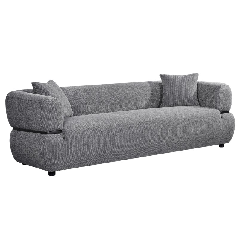 ΚΑΝΑΠΕΣ 3-ΘΕΣΙΟΣ ARCTIS HM3327.01 ΓΚΡΙ ΥΦΑΣΜΑ 229x88x88Υεκ.