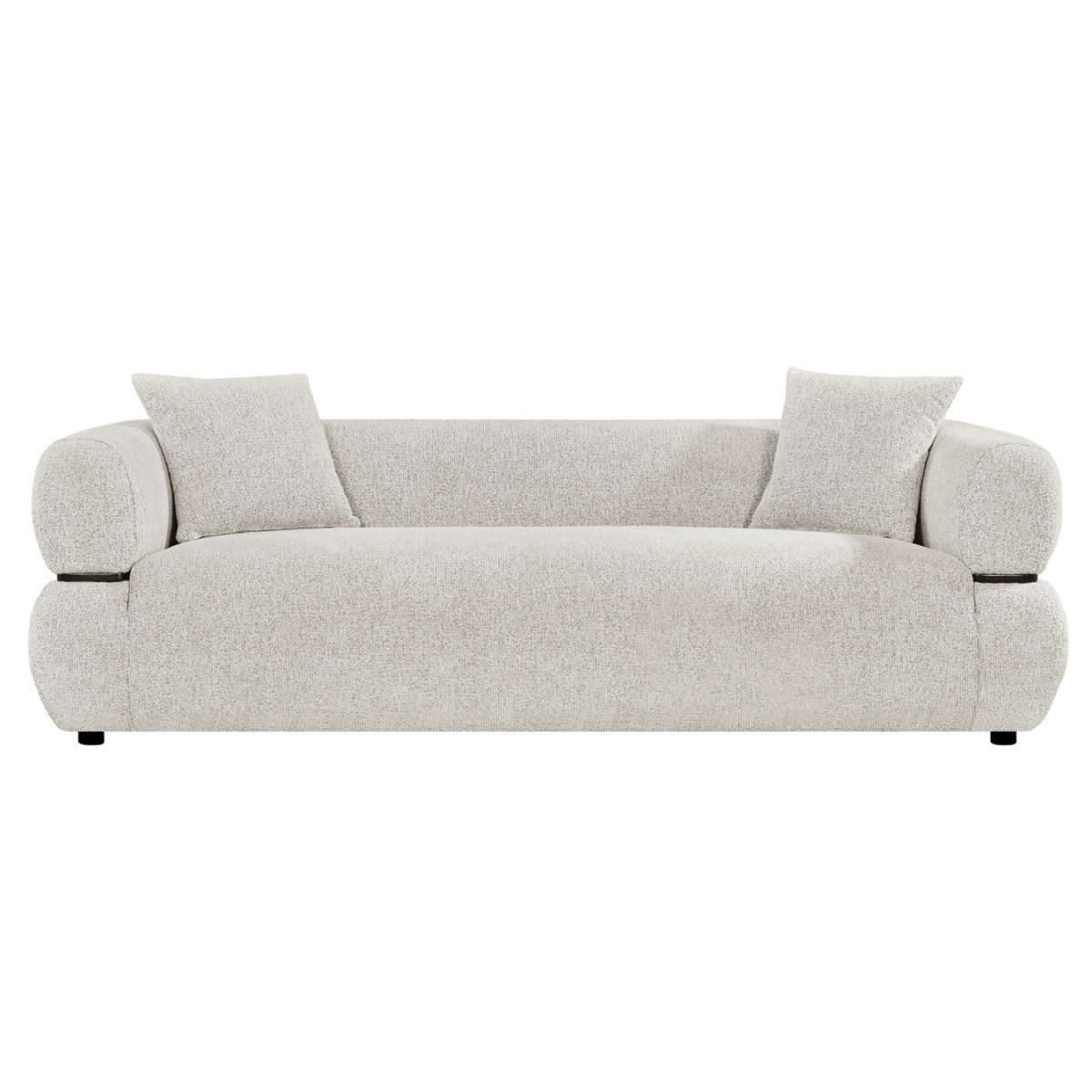 ΚΑΝΑΠΕΣ 3-ΘΕΣΙΟΣ ARCTIS HM3327.02 ΑΝΟΙΧΤΟ ΜΠΕΖ ΥΦΑΣΜΑ 229x88x88Υεκ.