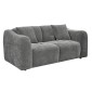 ΚΑΝΑΠΕΣ 2-ΘΕΣΙΟΣ JUNOA HM3334.01 ΓΚΡΙ ΥΦΑΣΜΑ 172x89x74Υεκ
