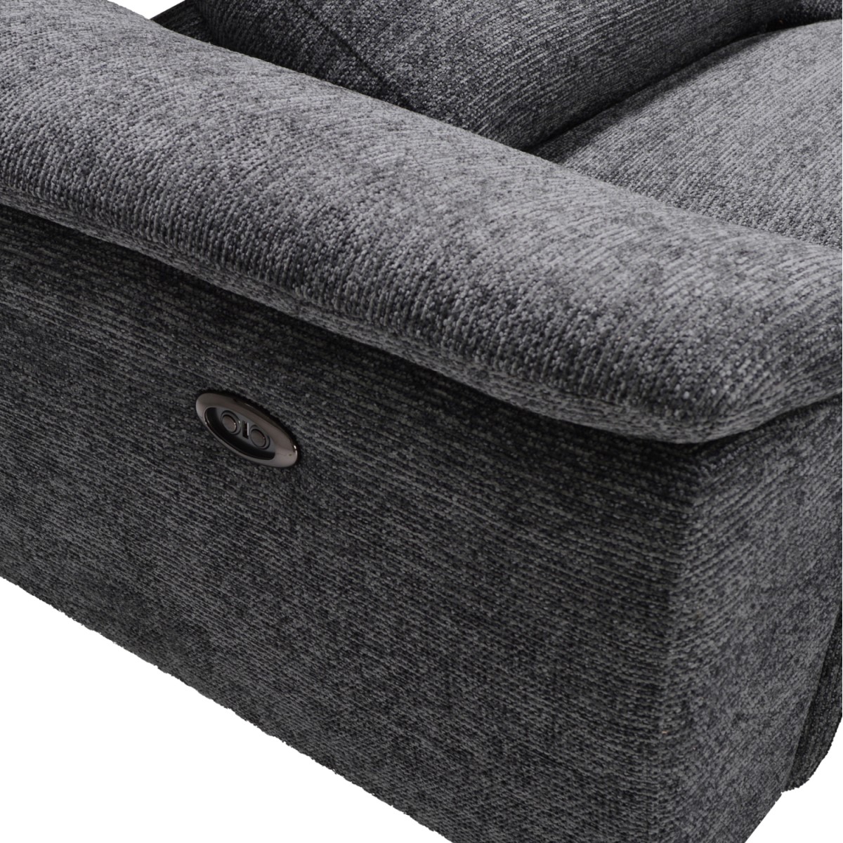 ΚΑΝΑΠΕΣ ΔΕΞΙΑ ΓΩΝΙΑ-ΑΝΑΚΛΙΣΗ & ΑΠΟΘ.ΧΩΡΟΣ-RESTRO HM3339.01R ΓΚΡΙ ΥΦΑΣΜΑ 290x220x80Υεκ