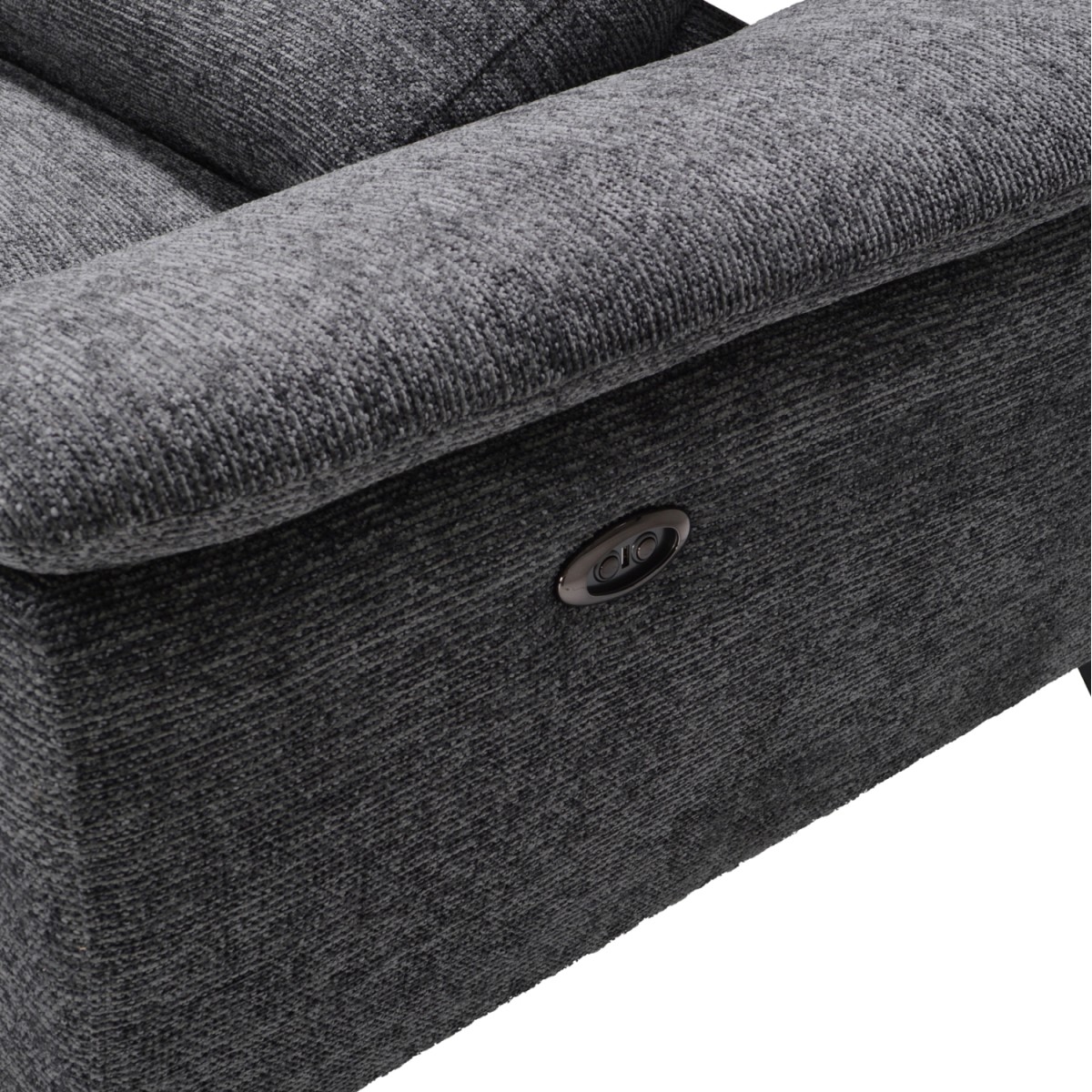 ΚΑΝΑΠΕΣ ΑΡΙΣΤΕΡΗ ΓΩΝΙΑ-ΑΝΑΚΛΙΣΗ & ΑΠΟΘ.ΧΩΡΟΣ-RESTRO HM3339.01L ΓΚΡΙ ΥΦΑΣΜΑ 284x224x76Υεκ