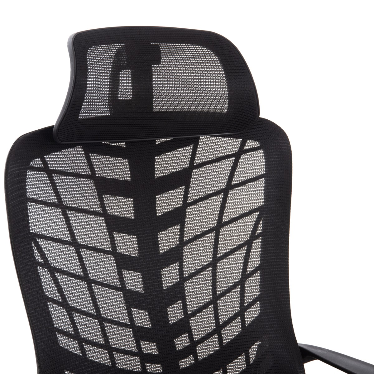 ΚΑΡΕΚΛΑ ΓΡΑΦΕΙΟΥ ELVAR HM1219.01 ΜΑΥΡO MESH--ΒΑΣΗ ΠΟΛΥΠΡΟΠΥΛΕΝΙΟΥ 63x56x125Υεκ
