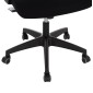 ΚΑΡΕΚΛΑ ΓΡΑΦΕΙΟΥ ELVAR HM1219.01 ΜΑΥΡO MESH--ΒΑΣΗ ΠΟΛΥΠΡΟΠΥΛΕΝΙΟΥ 63x56x125Υεκ